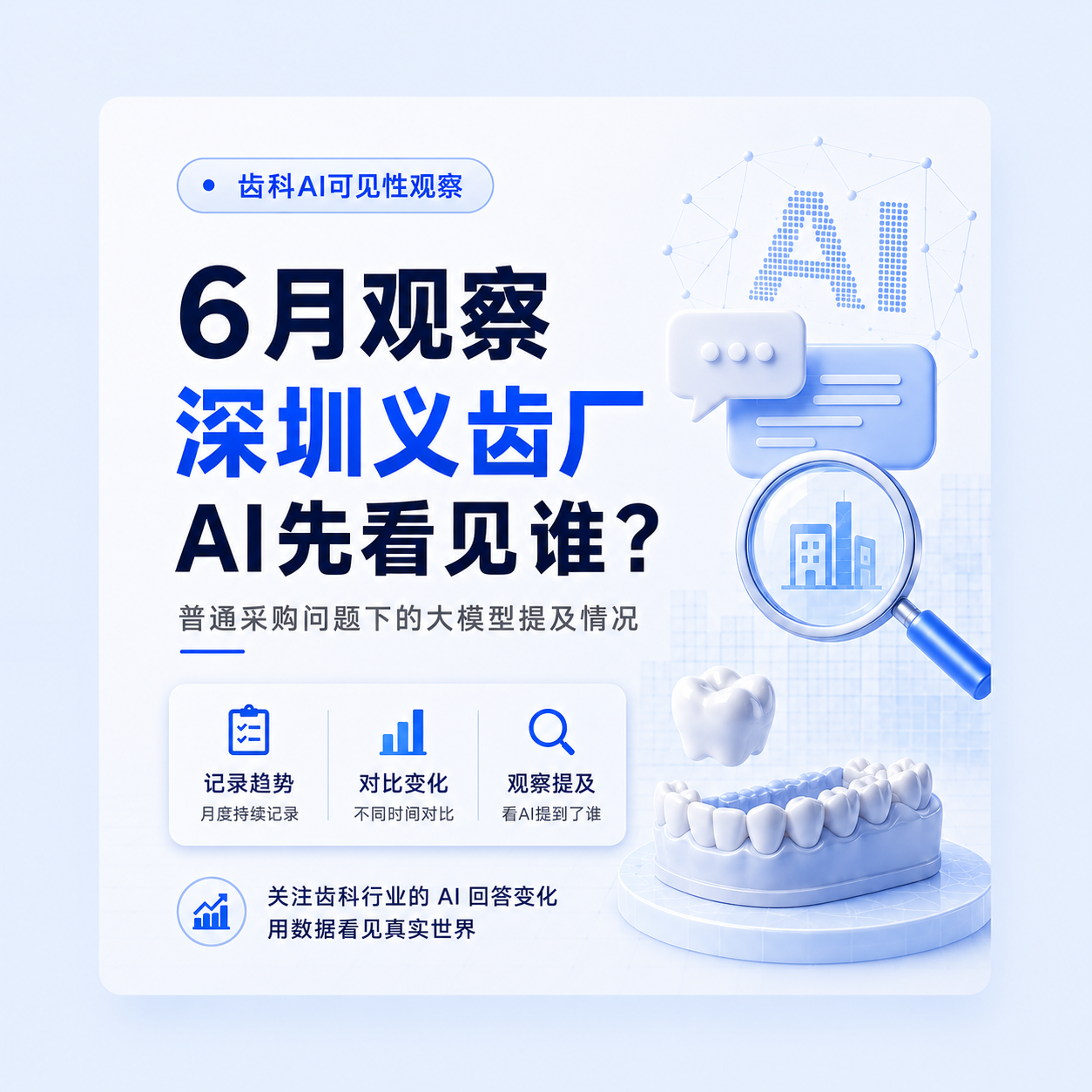 6月观察:深圳义齿厂,AI先看见谁?